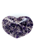 Chevron Amethyst Heart Bowl #462