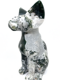 Moss Agate Sphynx Cat #186 - 15.4cm