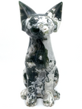 Moss Agate Sphynx Cat #186 - 15.4cm