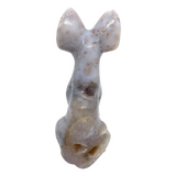 Agate Sphynx Cat #57 - 9.5cm