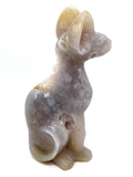 Agate Sphynx Cat #59 - 9.5cm