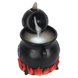 Pouring Cauldrons Backflow Incense Burner - 16cm x 13cm