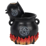 Pouring Cauldrons Backflow Incense Burner - 16cm x 13cm
