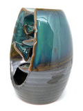 Ceramic Backflow Incense Burner - 11cm