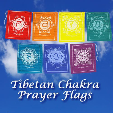 Chakra Tibetan Prayer Flag