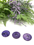 Charoite Donut Pendant - 3cm