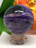 Charoite Sphere # 45 - 45mm