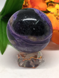 Charoite Sphere # 45 - 45mm