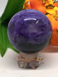 Charoite Sphere # 45 - 45mm