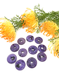 Charoite Donut Pendant - 2.5cm