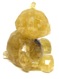 Sitting Teddy Bear - Citrine
