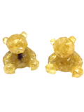 Sitting Teddy Bear - Citrine