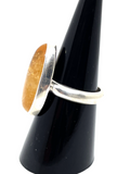 Citrine Sterling Silver Ring #231 - Size 8