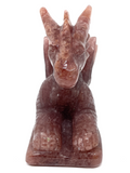 Strawberry Quartz Dragon #346