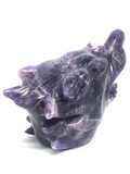 Chevron Amethyst (Dream Amethyst) Wolf #433