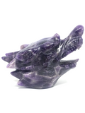 Chevron Amethyst (Dream Amethyst) Wolf #433