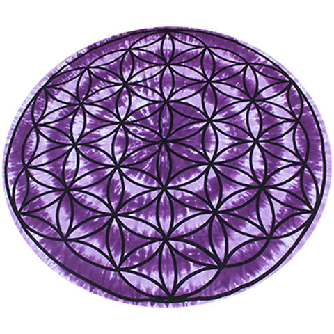 Flower Of Life Tapestry 150cm - Round