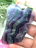 Gua Sha Massage Tool - Rainbow Fluorite