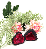 Dyed Quartz Geode #68