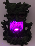 LED Green Tree Man Backflow Burner 16cm