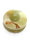 Green Onyx Sphere Holder