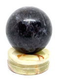 Green Onyx Sphere Holder