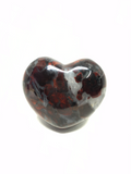 Harlequin Jasper Puff Heart # 434 - 45mm