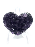 Amethyst Cluster Heart #130