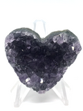 Amethyst Cluster Heart #133