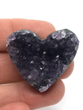 Amethyst Cluster Heart #133
