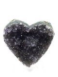 Amethyst Cluster Heart #138