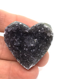 Amethyst Cluster Heart #138