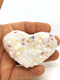 Angel Aura Quartz Cluster Heart #231