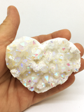 Angel Aura Quartz Cluster Heart #232