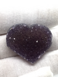 Amethyst Geode Heart #331
