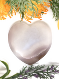 Agate Geode Heart #355