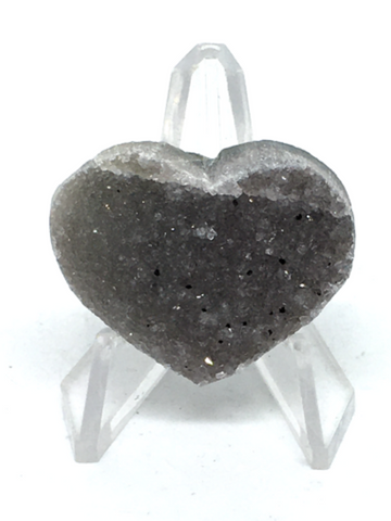Amethyst Geode Heart #394