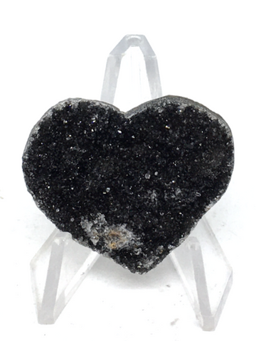 Amethyst Geode Heart #396