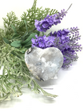 Agate Geode Heart #8