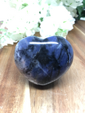 Sodalite Puff Heart # 484 - 45mm