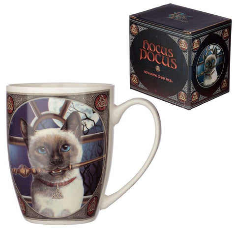 HOCUS POCUS Cat Porcelain Mug - Lisa Parker