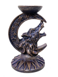 Howling Wolf Sphere Stands - 13cm