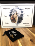 Howling Wolf Pendulum Mat & Pendulum