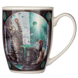 HUBBLE BUBBLE Cat & Kittens Porcelain Mug - Lisa Parker