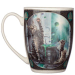 HUBBLE BUBBLE Cat & Kittens Porcelain Mug - Lisa Parker