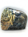 Labradorite Rhino Carving # 111