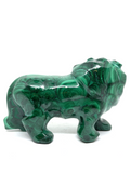 Malachite Lion Carving #323