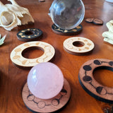 Moon Phases Sphere Stand