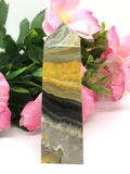 Bumble Bee Jasper Obelisk #471