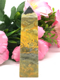 Bumble Bee Jasper Obelisk #473